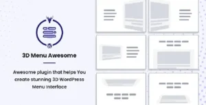 Stunning 3D Off Canvas Menu WordPress Plugin