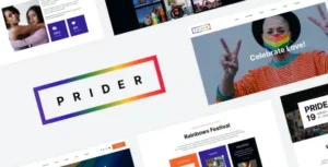 Prider - LGBTQ & Gay Rights Festival Template Kit