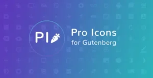 Pro Icons for Gutenberg WordPress Editor