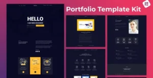 Propus — Web Designer Portfolio Elementor Template Kit