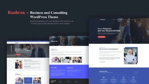 Ranbron – Business and Consulting WordPress Theme