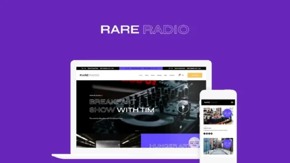 Rare Radio WordPress Theme