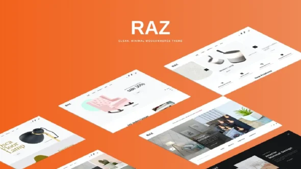 Raz – Clean, Minimal WooCommerce WordPress Theme