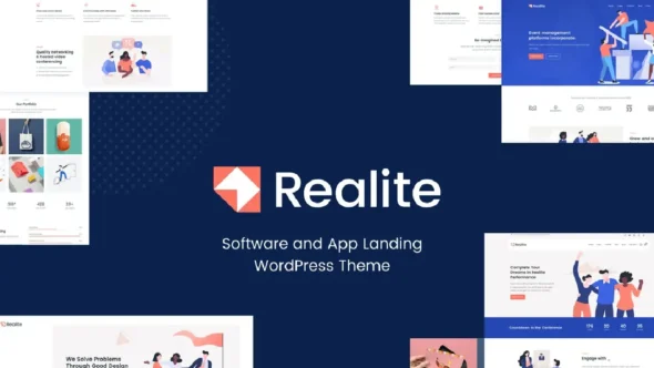 Realite – Fresh Startup Business WordPress Theme