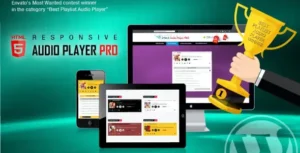 Responsive HTML5 Audio Player PRO WordPress Plugin