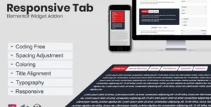 Responsive Tab Elementor Addon Plugin