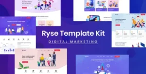 Ryse - SEO & Digital Marketing Elementor Template Kit