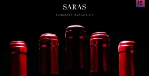 Saras - Wine Template Kit