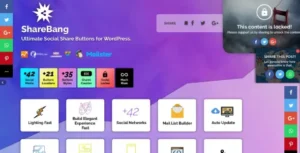 ShareBang, Ultimate Social Share Buttons for WP