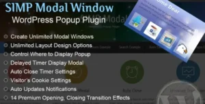 Simp Modal Window - WordPress Plugin