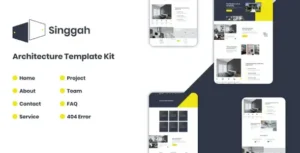 Singgah - Architecture Elementor Template Kit