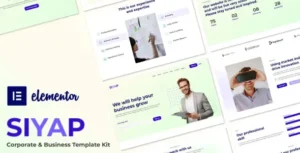 Siyap - Corporate & Business Elementor Template Kit