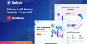 Softek - Software IT Solutions Elementor Template Kit