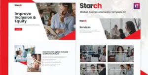 Starch - Business Elementor Template Kit