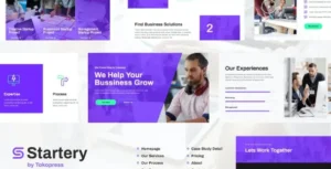 Startery SaaS & Startup Elementor Template Kit