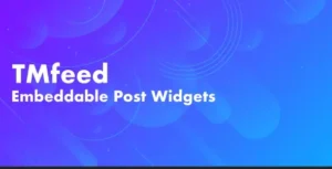 TMfeed - Embeddable Post Widgets For Elementor