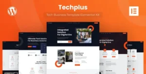 Techplus - Tech Business Elementor Template Kit