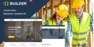 The Builder - Construction & Architecture Elementor Template Kit