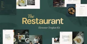 The Restaurant - Elementor Template Kit