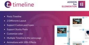 Timeline for Elementor WordPress Plugin