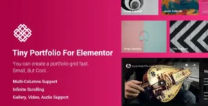 Tiny Portfolio Widget For Elementor