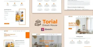 Torial - Interior Design Elementor Template Kit