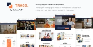 Trago - Movers & Packers Service Elementor Template Kit