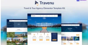 Travenu – Travel & Tour Agency Elementor Template Kit