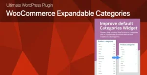 Ultimate WooCommerce Expandable Categories