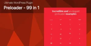 Ultimate WordPress Preloader - 99 CSS3 Preloaders