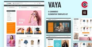 Vaya - E-commerce Elementor Template Kit