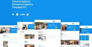 Victoria - Agency & Business Elementor Template Kit