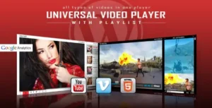 Universal Video Player - WordPress Plugin