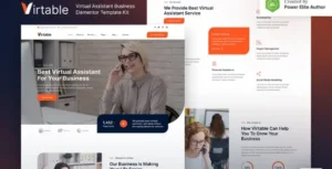 Virtable – Virtual Assistant Business Elementor Template Kit