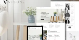Visus - Interior Design & Architecture Elementor Template Kit