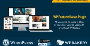 WP Featured News Pro | Custom Posts Listing Plugin