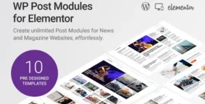 WP Post Modules for Elementor