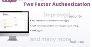 WooCommerce Two Factor Authentication