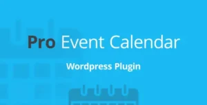 WordPress Pro Event Calendar