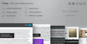 WordPress Tooltip Ultimate - Customisable Tooltip