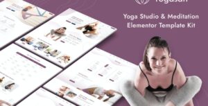 Yogasan - Yoga Studio & Meditation Elementor Template Kit