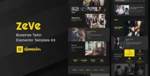 Zeve - Tailor Service Elementor Template Kit