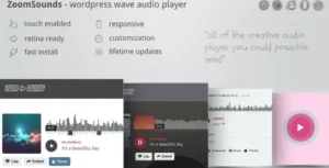 ZoomSounds - WordPress Wave Audio Player