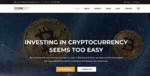 CoinJet | Bitcoin & Crypto Currency HTML Template