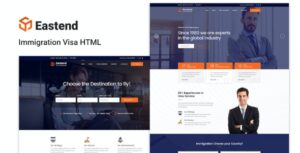 Eastend - Immigration Visa HTML Template