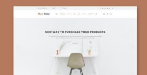 Max Shop – Ecommerce HTML Template