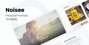 Noisee - Personal Portfolio Template