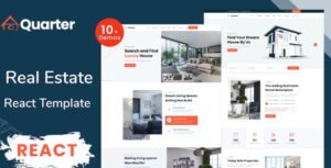 Quarter - Real Estate React Template