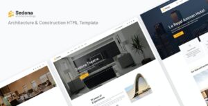 Sedona | Architecture & Construction HTML Template