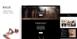 Balle - Course, Class & Dance Studio Shopify Theme